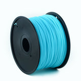 Flashforge ABS plastic filament for 3D printers 1.75 mm diameter, 1kg/spool, Luminous Blue