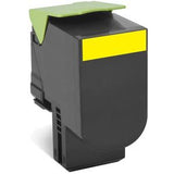 LEXMARK 802HYE toner cartridge yellow standard capacity 3.000 pages 1-pack corporate