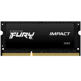 Kingston Fury Impact 8 GB, DDR3L, 1600 MHz, PC/server, Registered No, ECC No