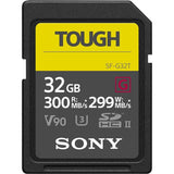 Sony Tough Series UHS-II 32 GB, microSDHC Memory Card, Flash memory class V90 / U3 / Class 10