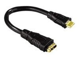 HAMA HDMI Cable Adapter type C (mini) plug - type A socket gold-plated