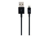 GEMBIRD CC-USB2P-AMLM-2M Gembird 8-pin charging and data cable, 2m, black