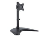 DIGITUS Universal Single Monitor Stand up to 69cm 27Inch Vesa 75x75 mm und 100x100 mm rotating and swivelable black