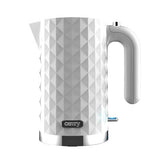 Camry CR 1269  Standard kettle, Plastic, White, 2200 W, 360� rotational base, 1.7 L