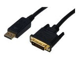 ASSMANN DisplayPort adapter cable DP - DVI 24+1 M/M 2.0m w/interlock DP 1.1a compatible