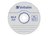 VERBATIM 43836 BluRay BD-R SINGLE LAYER DATALIFE Verbatim Jewel Case 5 25GB 6x