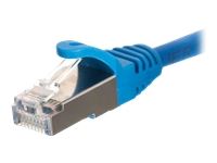 NETRACK BZPAT025FB Netrack patch cable RJ45, snagless boot, Cat 5e FTP, 0.25m blue