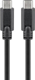 Goobay 67976 USB-C 3.1 generation 1 cable, black, 1m