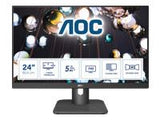 AOC 24E1Q Monitor 23.8inch panel IPS D-Sub/HDMI/DP speakers