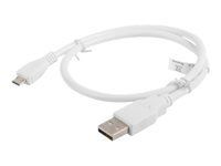 LANBERG CA-USBM-10CC-0005-W Lanberg cable USB 2.0 micro AM-MBM5P 50cm white