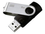 GOODRAM memory USB UTS2 8GB USB 2.0 Black