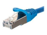 NETRACK BZPAT1FB Netrack patch cable RJ45 snagless boot Cat 5e FTP 1m blue