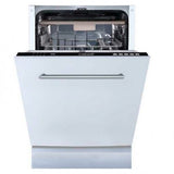 CATA Dishwasher LVI 46010 Built-in, Width 45 cm, Number of place settings 10, Number of programs 4, Energy efficiency class E, White