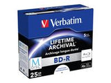VERBATIM 5x M-Disc BD-R Single Layer 25GB inkjet printable 5xJC