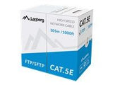 LANBERG LAN cable SFTP cat.5e 305m solid CU CPR fluke passed grey