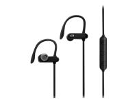 QOLTEC 50826 Qoltec Sports in-ear headphones wireless BT4.2 | microphone | Super bass | Black