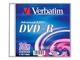 VERBATIM 43547 Verbatim DVD-R slim jewel case 100 4.7Gb