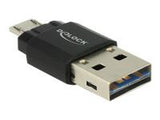 DELOCK 91735 Delock Micro USB OTG Card Reader + USB 2.0 A male