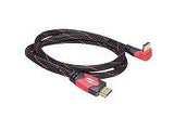 DELOCK Cable High Speed HDMI with Ethernet angled A-A / male-male 5m