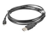 LANBERG CA-USBM-10CC-0018-BK Lanberg cable USB 2.0 micro AM-MBM5P 1.8m black