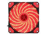 GEMBIRD PC case fan with 15 LEDs light 3+4P connector red 120 x 120 x 25 mm