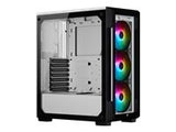CORSAIR iCUE 220T RGB Tempered Glass Mid-Tower Smart Case White
