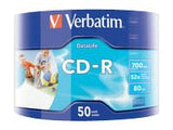 VERBATIM 43794 CD-R Verbatim 50pcs 700MB 52x wrap INKJET PRINTABLE