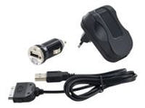 WHITENERGY 07857 Whitenergy Charging kit for GSM 3in1, for iPhone, AC/DC/car/USB
