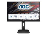 AOC 24P1 Monitor 23.8inch panel IPS D-Sub/HDMI/DP/DVI speakers