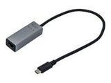 I-TEC USB-C Metal Gigabit Ethernet Adapter 1x USB-C to RJ-45 LED compatible with Thunderbolt 3