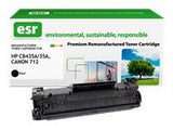 ESR Toner cartridge compatible with HP CB435A/Canon 1870B002 black remanufactured 1.500 pages