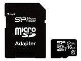 SILICON POWER memory card Micro SDHC 16GB Class 10 + Adapter
