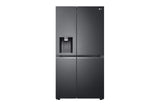 LG Refrigerator GSLV71MCLE Energy efficiency class E, Free standing, Side by side, Height 179 cm, No Frost system, Fridge net capacity 416 L, Freezer net capacity 219 L, 36 dB, Matte Black