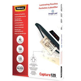 FELLOWES IL LAMINATING POUCH A5 125MIC 100PK