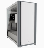 Corsair Computer Case 5000D Side window, White, Mid-Tower