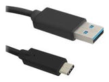QOLTEC 50420 Qoltec Cable USB 3.1 Type C male | USB 3.0 A male | 0.25m
