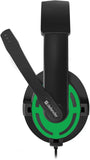 DEFENDER Gaming headset Warhead G-300 green cable 2 5 m