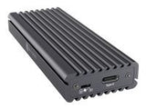 ICYBOX IB-1817MC-C31 External enclosure for PCIe NVMe/SATA M.2 SSD USB 3.1 Type-C Grey