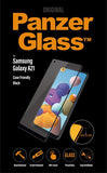PanzerGlass Samsung, Galaxy A21, Glass, Black, Case Friendly