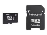 Integrierte Micro-SDXC-Karten CL10 16 GB Ultima Pro UHS-1 bis zu 90 MB/s Übertragung mit Adapter auf SD-Karte