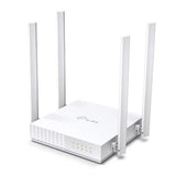 TP-LINK Archer C24 AC750 WiFi router 300 Mbps at 2.4 GHz + 433 Mbps at 5 GHz 1x10/100Mbps WAN Port 4x10/100Mbps LAN Ports