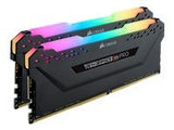 CORSAIR 16GB RAMKit 2x8GB DDR4 3200MHz 2x288DIMM Unbuffered 16-18-18-36 Vengeance RGB Pro Black Heat Spreader RGB LED 1.35V XMP2.0