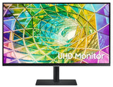 LCD Monitor|SAMSUNG|S32A800NMU|32"|4K|Panel VA|3840x2160|16:9|60Hz|5 ms|Swivel|Pivot|Height adjustable|Tilt|Colour Black|LS32A800NMUXEN