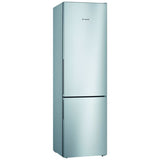 Bosch Refrigerator KGV392LEA Energy efficiency class E, Free standing, Combi, Height 201 cm, Fridge net capacity 249 L, Freezer net capacity 94 L, 39 dB, Stainless steel