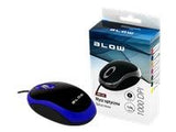BLOW 84-012# BLOW Optical mouse MP-20 USB blue