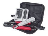 INTELLINET 4 Tool Network Kit Composed of LAN Tester LSA punch down tool Crimping Tool and Cut and Stripping tool