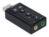 MANHATTAN 152341 Manhattan Sound card Hi-Speed USB virtual 7.1 3D with volume control
