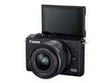 CANON EOS M200 + EF-M 15-45mm + 55-200mm IS STM black