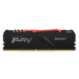 Kingston Fury Beast  8 GB, DDR4, 3733 MHz, PC/server, Registered No, ECC No