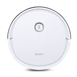 Ecovacs Vacuum cleaner DEEBOT U2 Wet&Dry, Operating time (max) 110 min, Lithium Ion, 2600 mAh, Dust capacity 0.4 L, White, Battery warranty 24 month(s)